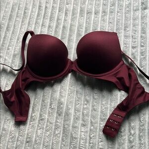 Aerie Deep Burgundy Bra